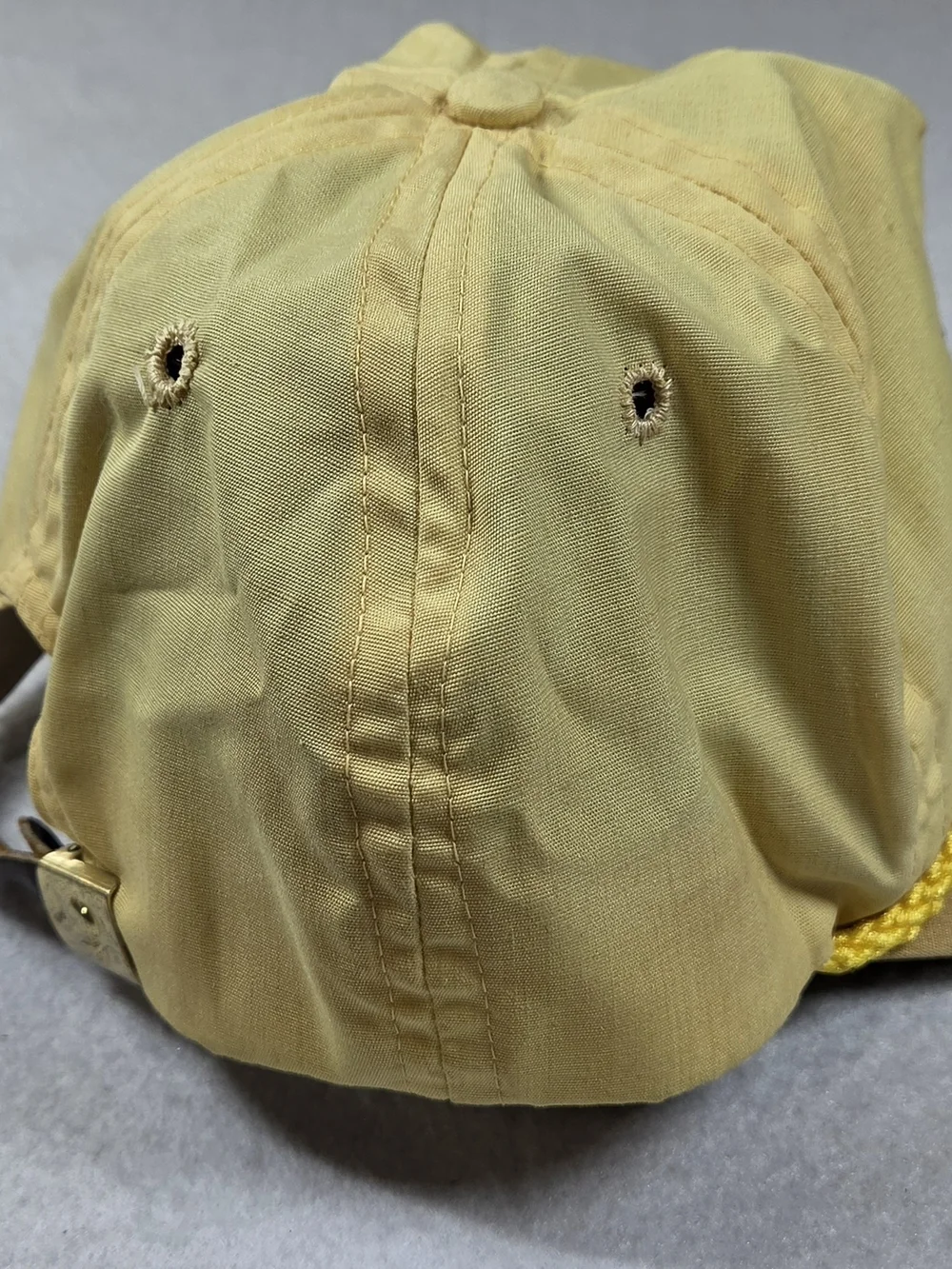 VTG 1985 PGA Championship Cherry Hills Country Club Yellow Rope Hat Adjustable
